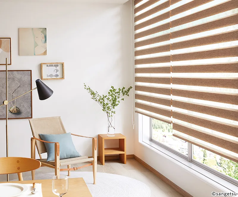 CP107 – Wood Line (Mành Cuốn & Rèm Sáo (RB Collection) Vol.1)