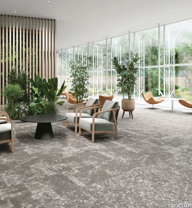 Sàn & Thảm DT50203 – Fractal Forest F (2023-2026 DT – Thảm Tấm) (phối cảnh 1)