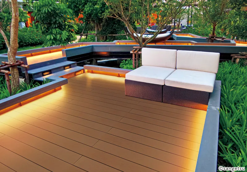 Ngoại Thất GW-10006 – Forest Wood – ván sàn nâu cao cấp (Season Place Vol.1) (phối cảnh 6)
