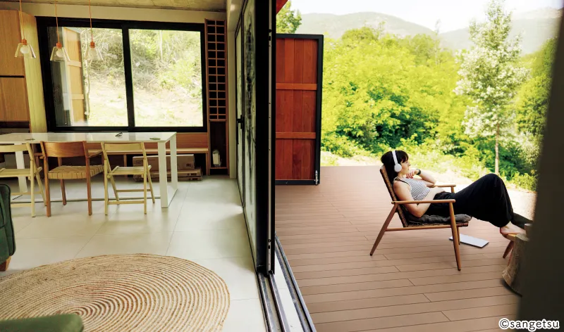 Ngoại Thất GW-10006 – Forest Wood – ván sàn nâu cao cấp (Season Place Vol.1) (phối cảnh 7)