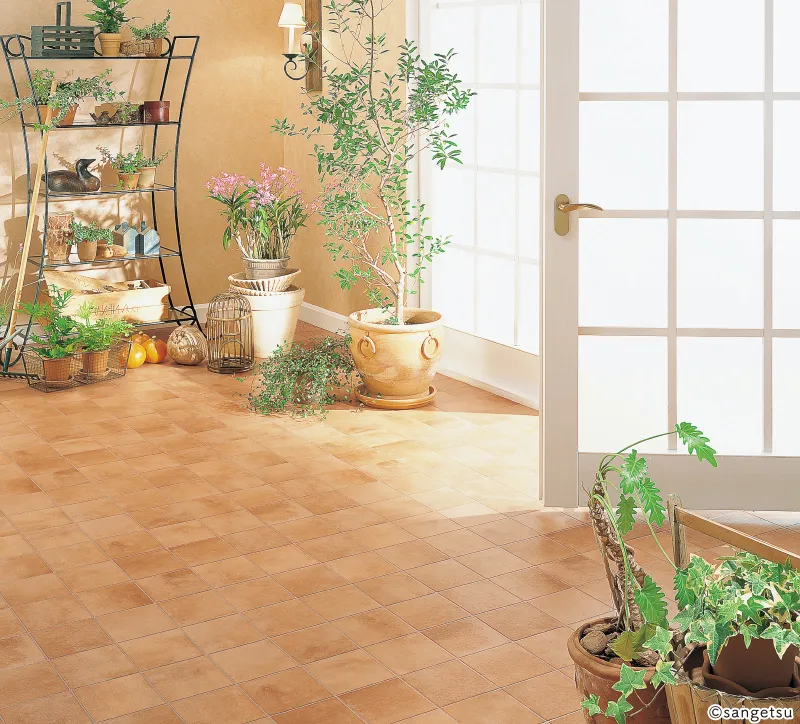 Sàn & Thảm HM12040 – Terracotta (2024-2027 Home Floor) (phối cảnh 1)