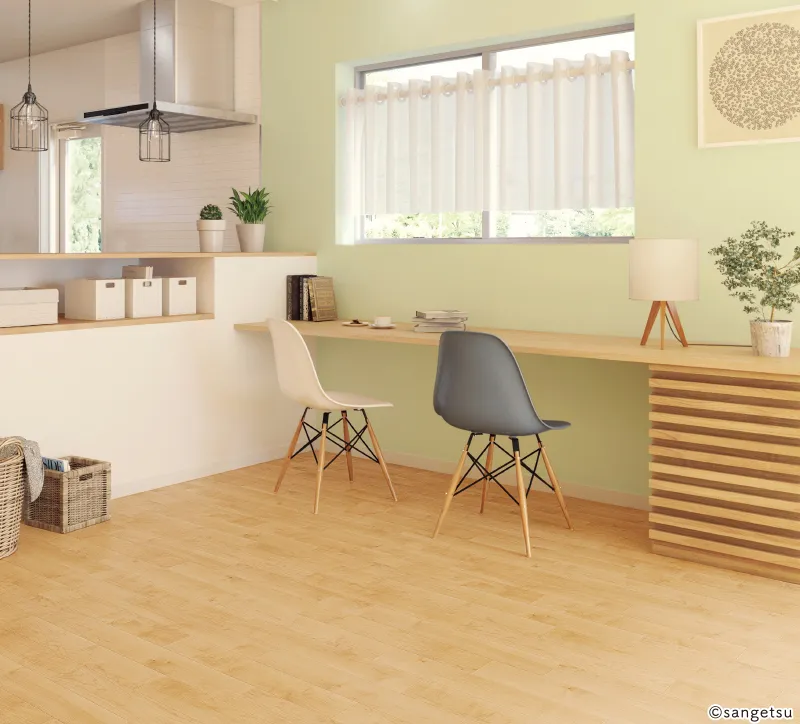 Sàn & Thảm HM17126 – Phong (2024-2027 Home Floor Compact) (phối cảnh 2)