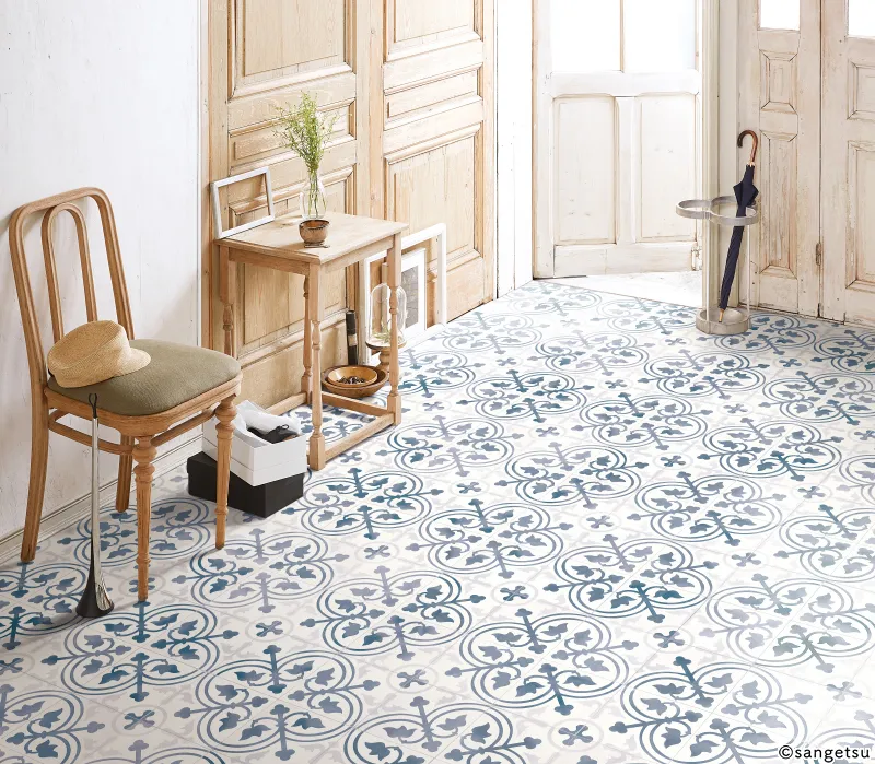 Sàn & Thảm HM17178 – Gạch cổ kiểu Pháp (2024-2027 Home Floor Compact) (phối cảnh 3)