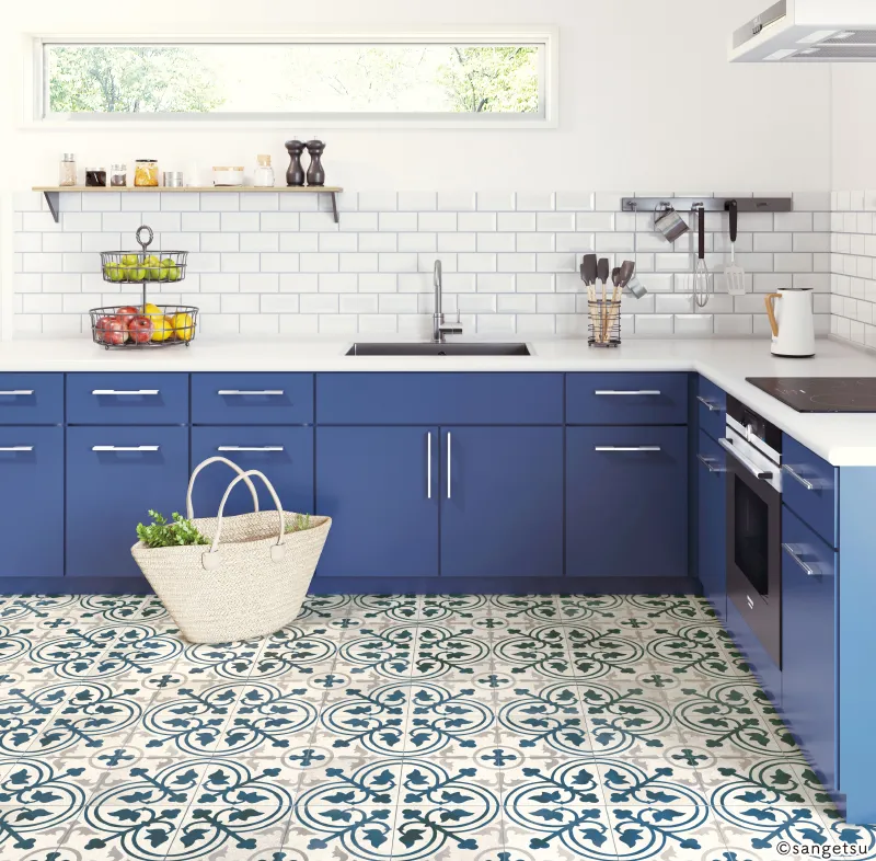 Sàn & Thảm HM17178 – Gạch cổ kiểu Pháp (2024-2027 Home Floor Compact) (phối cảnh 4)