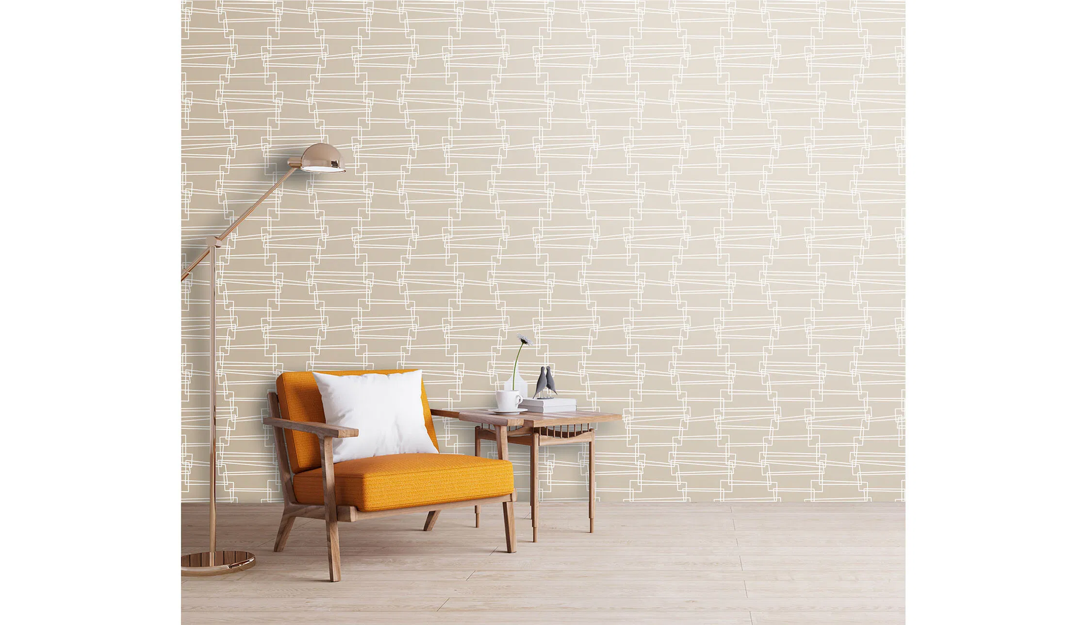 Giấy Dán Tường HZ-6092 – Hoa văn (phối cảnh 1)