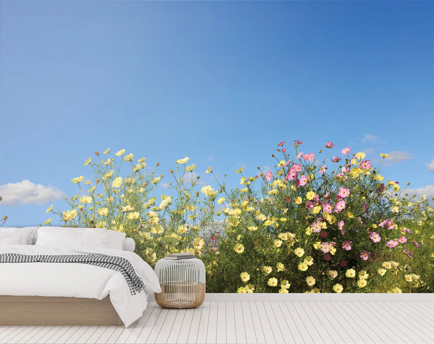 Giấy Dán Tường HZ-7030S – Ảnh phong cảnh (phối cảnh 1)