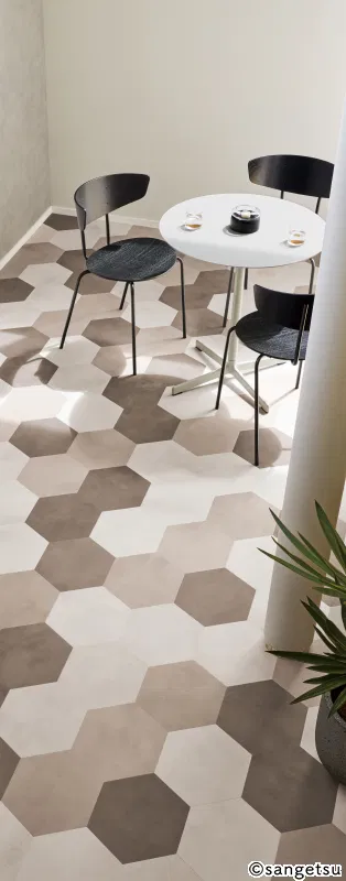 IS-2010 – lục giác đơn giản (2023-2026 Gạch Vinyl (Floor Tile))