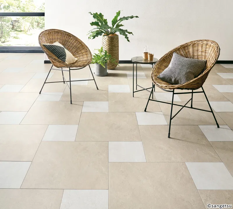Sàn & Thảm IS-2031-A – đá mạch nha (2023-2026 Floor Tile) (phối cảnh 1)