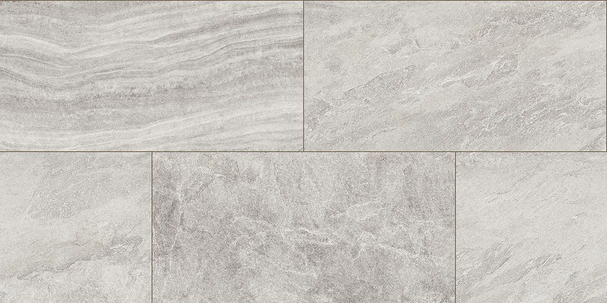Sàn & Thảm IS-2053 – Đá Sabia (2023-2026 Gạch Vinyl (Floor Tile)) (ảnh ghép lát)