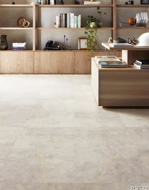 IS-2079 – bê tông kintsugi (2023-2026 Gạch Vinyl (Floor Tile))