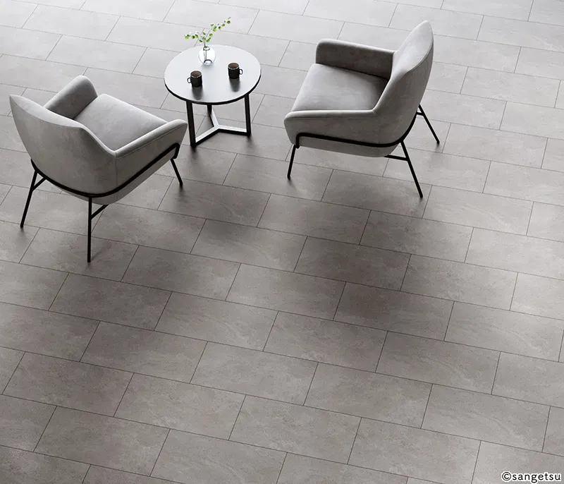 Sàn & Thảm IS-8032-B – đá mạch nha (2023-2026 Gạch Vinyl (Floor Tile) – Ikkimi) (phối cảnh 3)