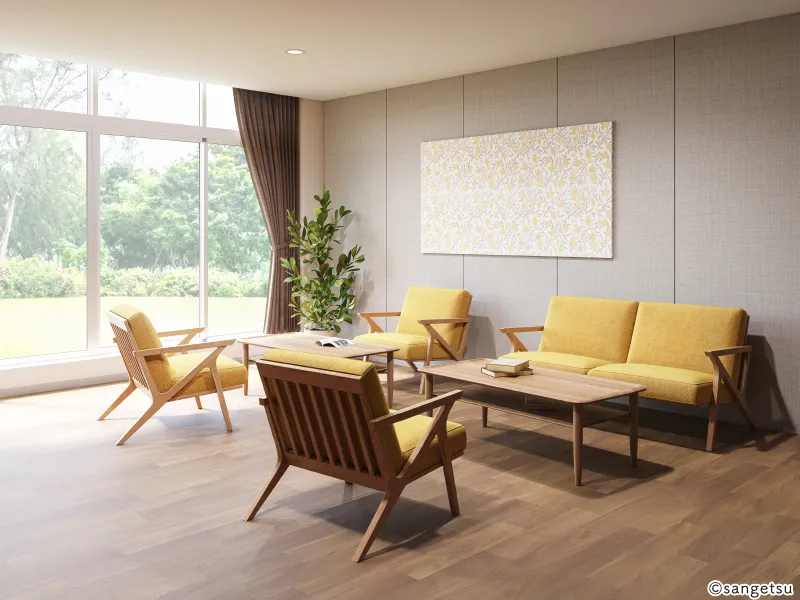 Giấy Dán Tường NP34508-1 – INNO PANEL (phối cảnh 1)