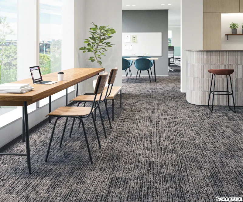 Sàn & Thảm NT31803 – Rustic Texture (2023-2026 NT 350 – Thảm Tấm) (phối cảnh 1)