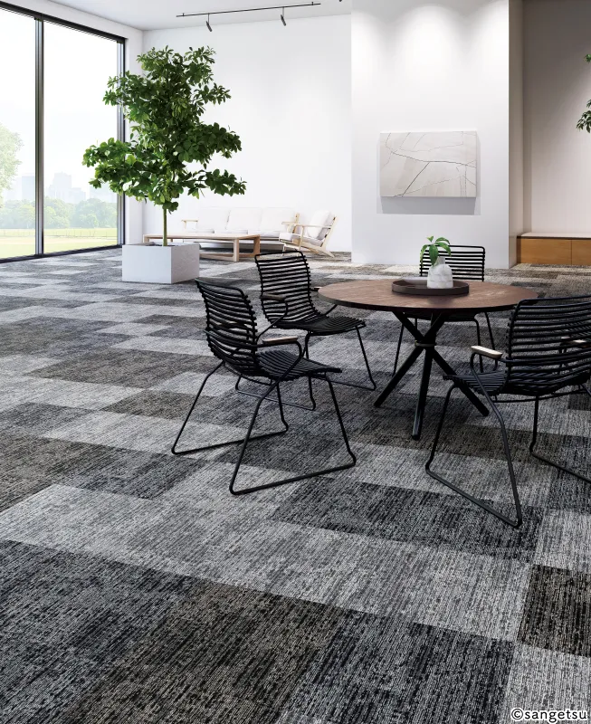 Sàn & Thảm NT31803 – Rustic Texture (2023-2026 NT 350 – Thảm Tấm) (phối cảnh 2)