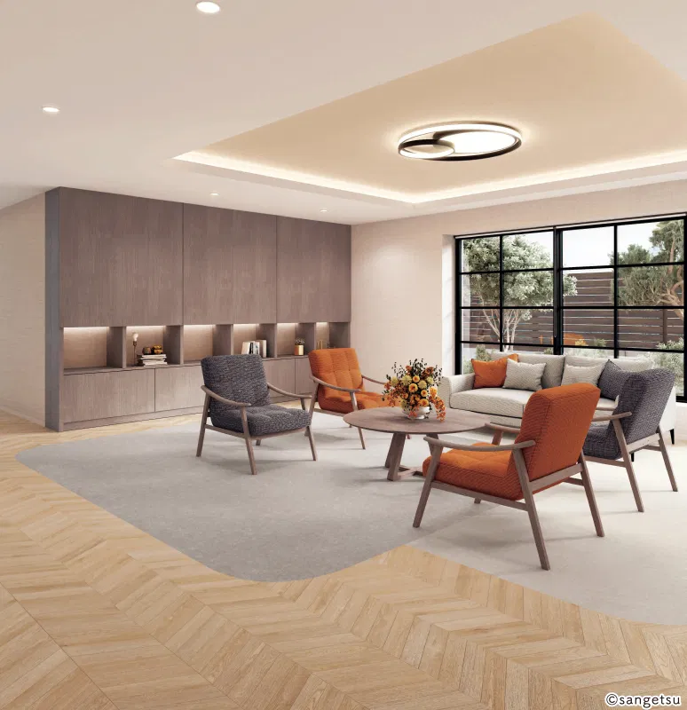 Sàn & Thảm NU-24384 – 2025-2027 S Floor (phối cảnh 1)