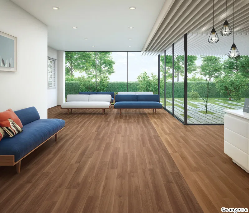 Sàn & Thảm NUC-2377 – cây sồi sồi (2025-2027 Tấm Xốp Nhiều Lớp) (phối cảnh 1)
