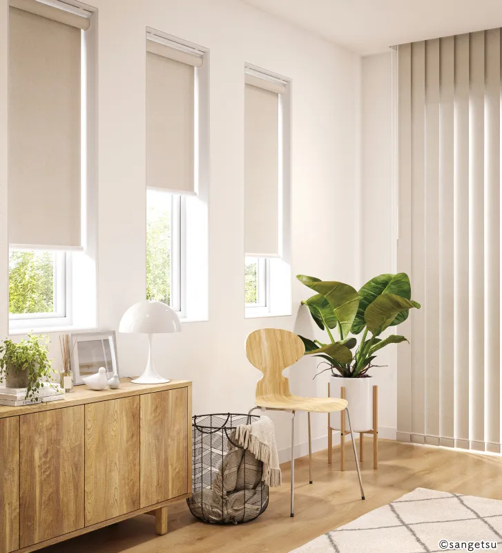 Rèm Cửa OPV620 – Dòng tự nhiên (Rèm Đặt May Đơn Giản (Simple Order) Vol.3)