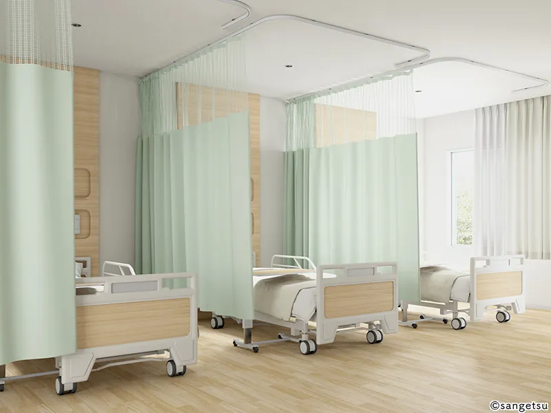 Rèm Cửa PK4011N – New Medical (N) (Contract Curtain Vol.11) (phối cảnh 1)