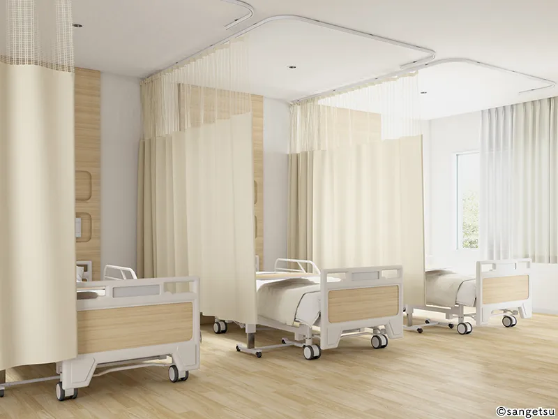 Rèm Cửa PK4013S – Clinical II (S) (Contract Curtain Vol.11) (phối cảnh 1)