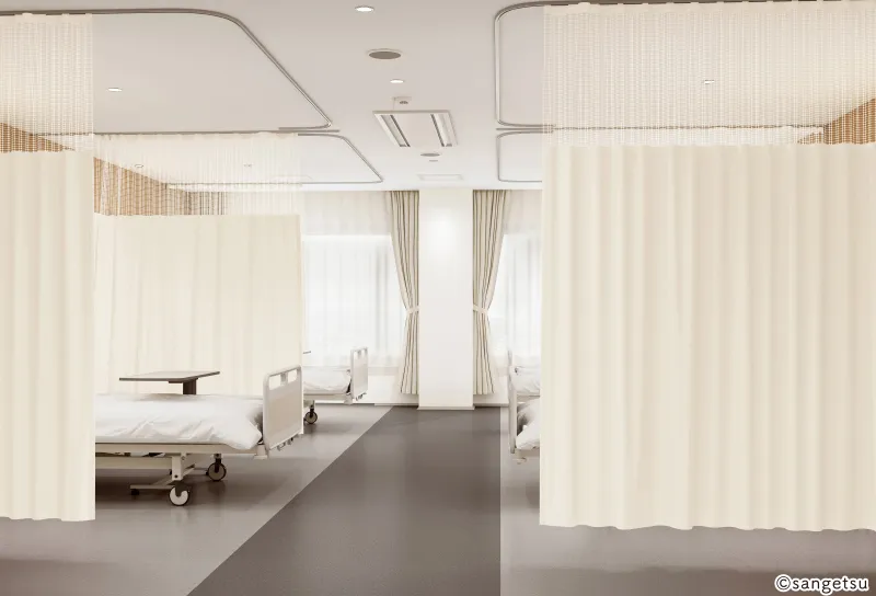 Rèm Cửa PK4014L – Clinical II (L) (Contract Curtain Vol.11) (phối cảnh 2)