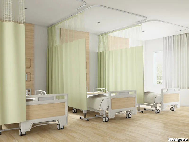 Rèm Cửa PK4019L – Clinical II (L) (Contract Curtain Vol.11) (phối cảnh 1)