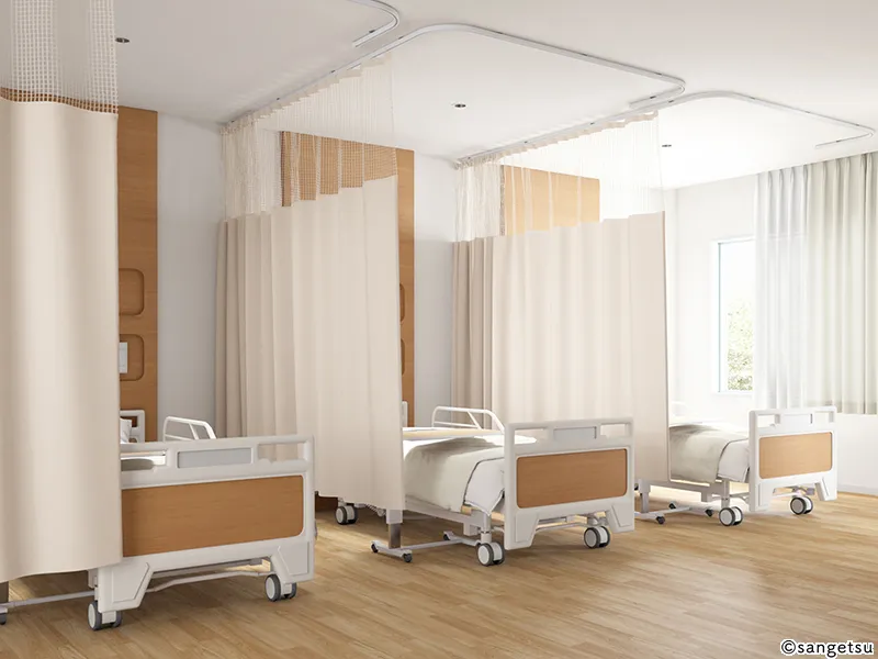 Rèm Cửa PK4036L – Clines Net V (L) (Contract Curtain Vol.11) (phối cảnh 2)