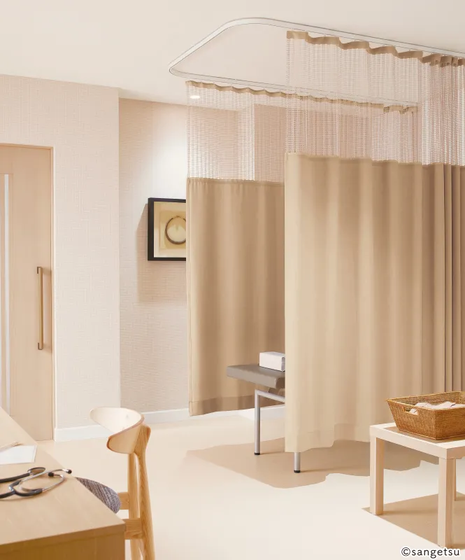 Rèm Cửa PK4045L – Mesh A (L) (Contract Curtain Vol.11) (phối cảnh 1)