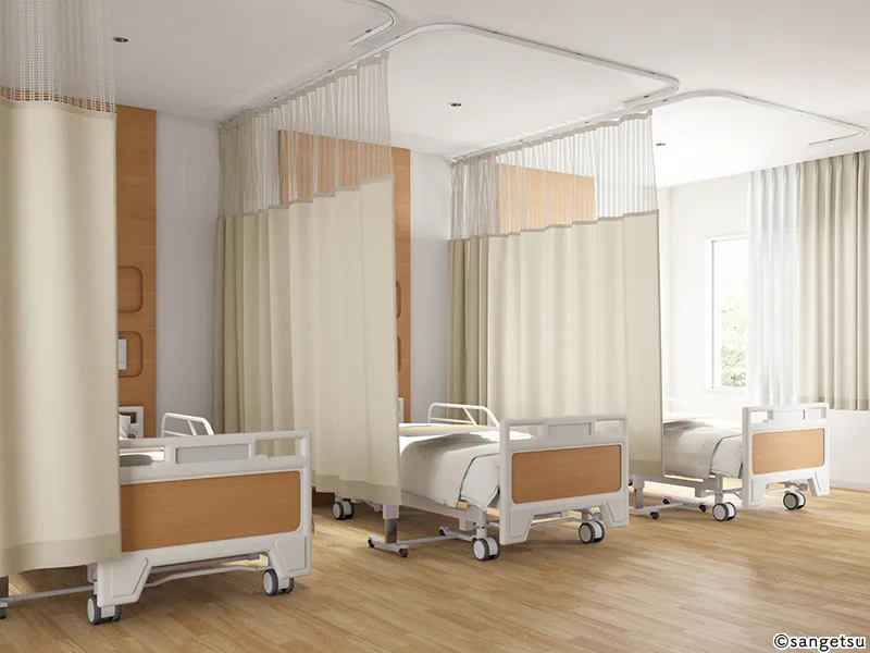 Rèm Cửa PK4063 – Amiens (Contract Curtain Vol.11) (phối cảnh 1)