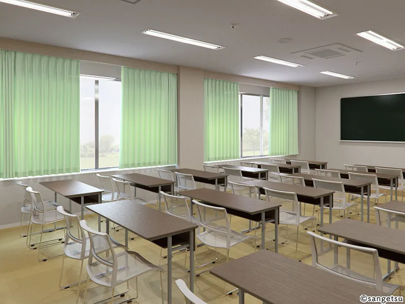 Rèm Cửa PK4132 – Newport (Contract Curtain Vol.11) (phối cảnh 1)