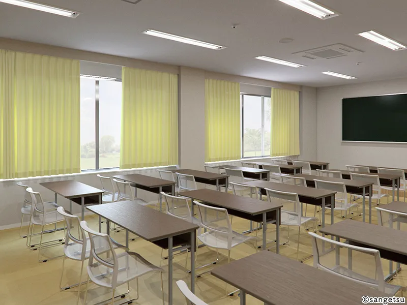 Rèm Cửa PK4145 – The Hague (Contract Curtain Vol.11) (phối cảnh 1)
