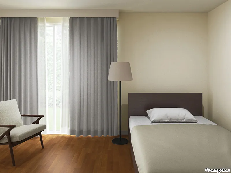 Rèm Cửa PK4210 – caraga (Contract Curtain Vol.11) (phối cảnh 1)