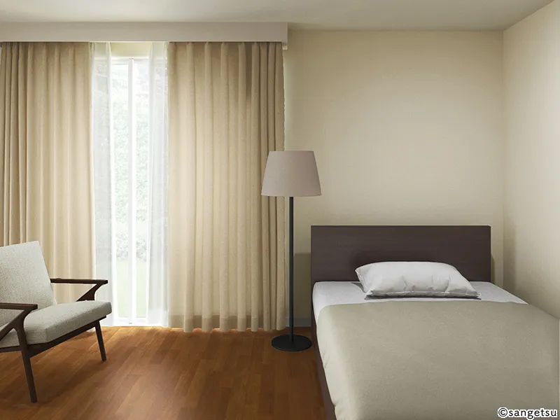 Rèm Cửa PK4212 – caraga (Contract Curtain Vol.11) (phối cảnh 1)