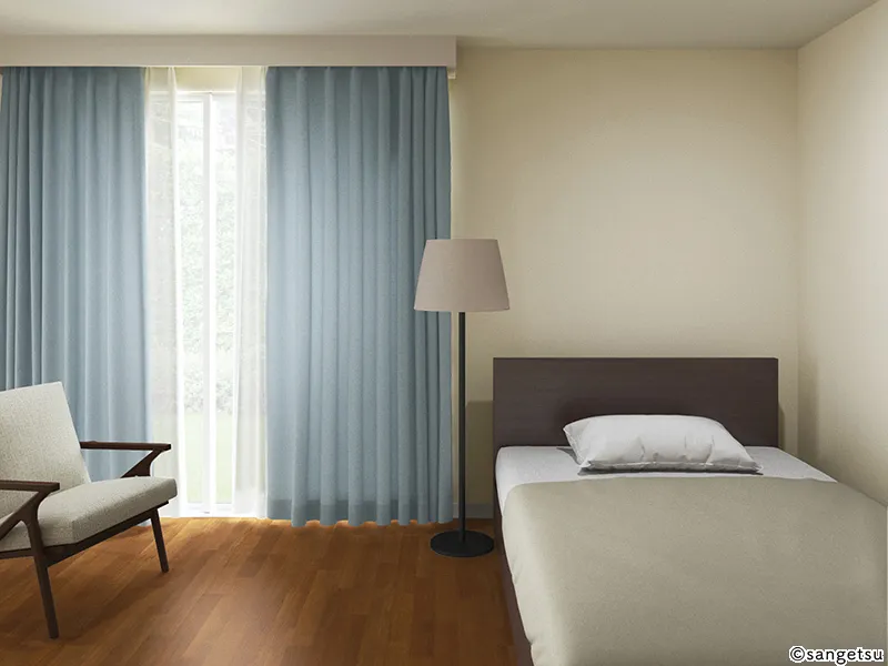Rèm Cửa PK4214 – caraga (Contract Curtain Vol.11) (phối cảnh 1)