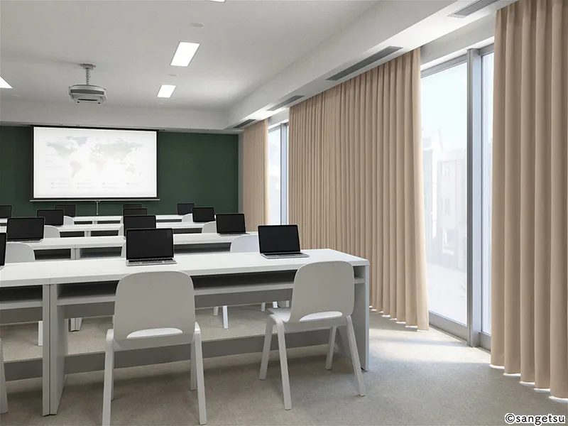 Rèm Cửa PK4314 – kingston (Contract Curtain Vol.11) (phối cảnh 1)