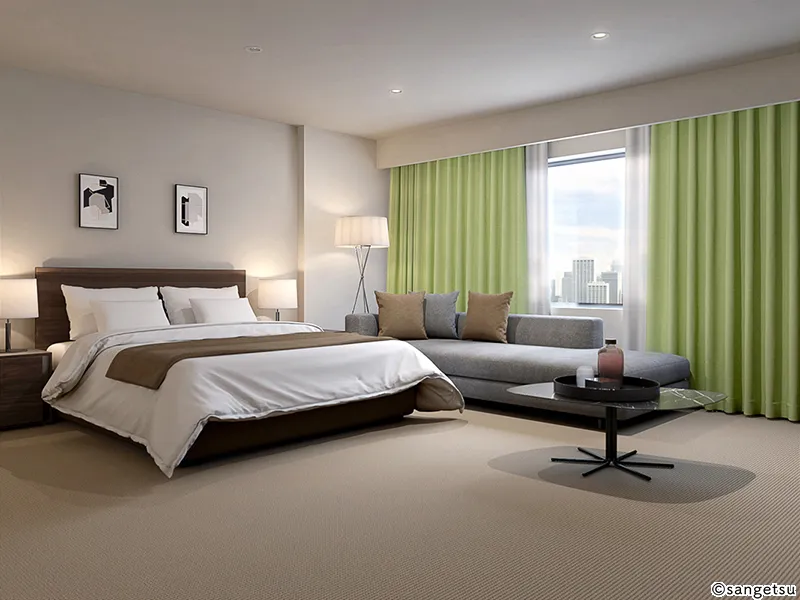 Rèm Cửa PK4414 – Mostar (Contract Curtain Vol.11) (phối cảnh 1)
