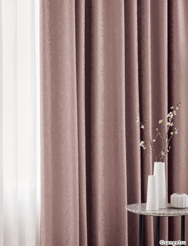 Rèm Cửa PK4435 – Ring Nell Line (Contract Curtain Vol.11) (phối cảnh 1)