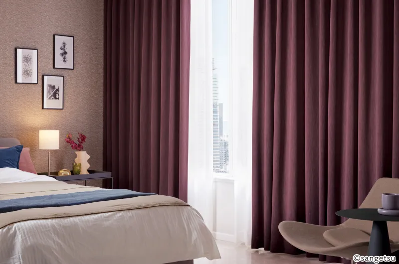 Rèm Cửa PK4574 – Oletta (Contract Curtain Vol.11) (phối cảnh 2)
