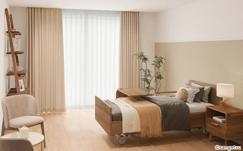 Rèm Cửa PK4579 – Sinjūs (Rèm Công Trình (Contract Curtain) Vol.11) (phối cảnh 3)