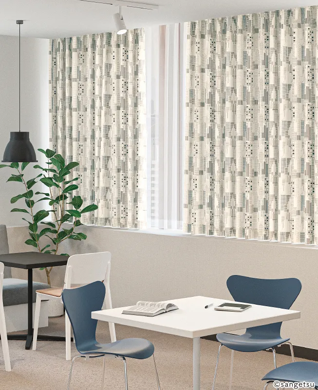 Rèm Cửa PK4590 – Greenville (Rèm Công Trình (Contract Curtain) Vol.11) (phối cảnh 6)