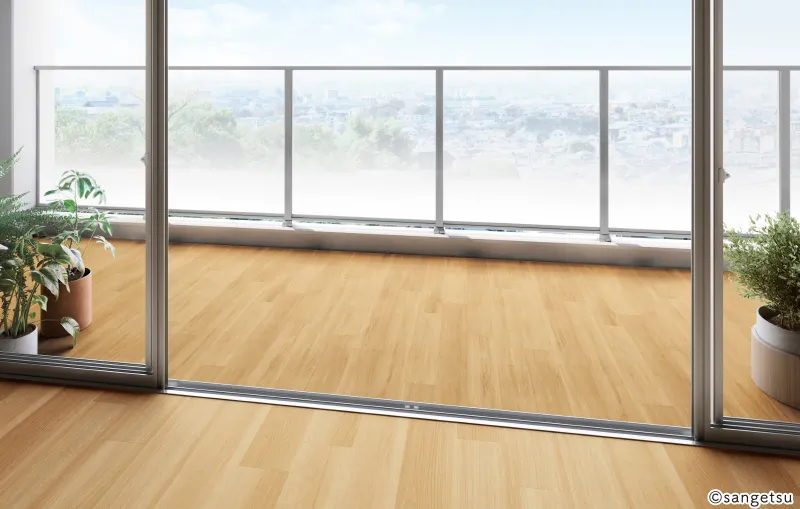 Sàn & Thảm PX217W – Balcony Wood II (2025-2027 Non-skid – Sàn Chống Trơn) (phối cảnh 2)
