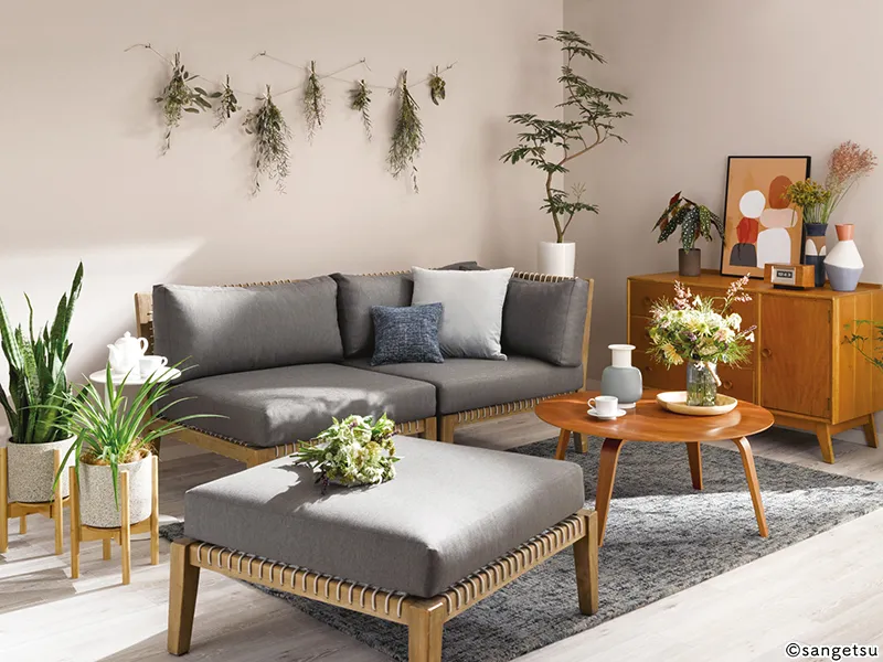 Giấy Dán Tường RE55048 – Cỏ lau (susuki) (2024-2027 Reserve) (phối cảnh 4)