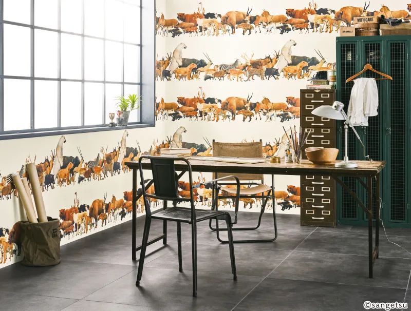 Giấy Dán Tường RE55947 – Beasts (2024-2027 Reserve) (phối cảnh 1)
