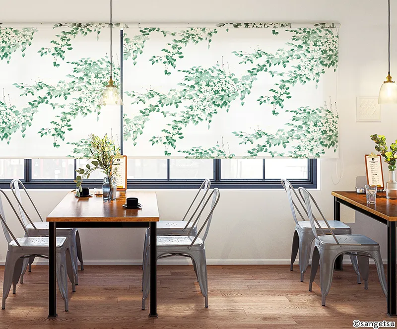 Rèm Cửa RS193 – Leafle (RB Collection Vol.1) (phối cảnh 1)
