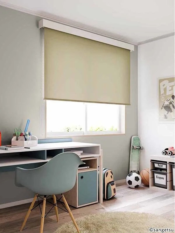 Rèm Cửa RS216 – Fluffy R (Mành Cuốn & Rèm Sáo (RB Collection) Vol.1) (phối cảnh 2)