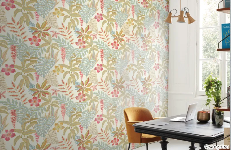 Giấy Dán Tường SGP1592 – Jardin Tropical (2025-2029 XSELECT – Thương Hiệu & Hoa Văn (Brand & Pattern))