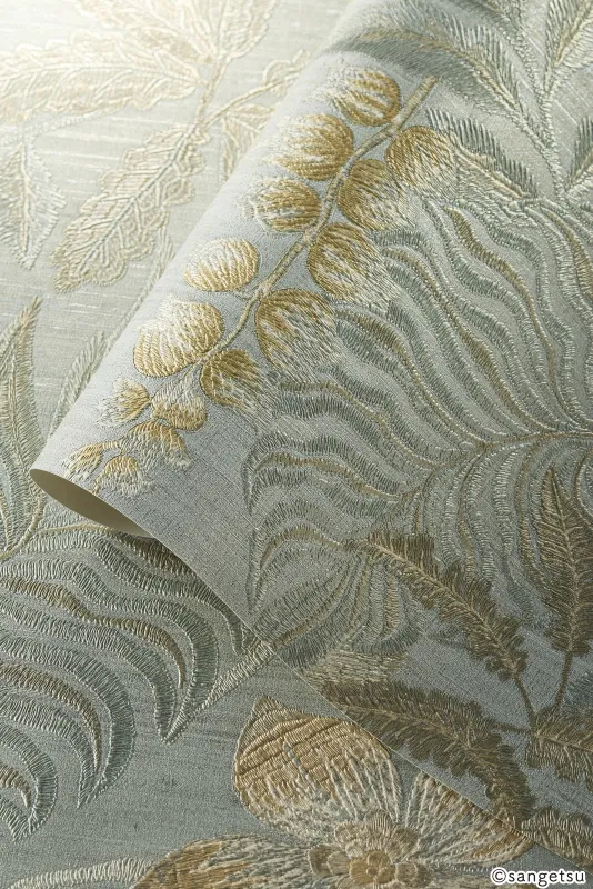 Giấy Dán Tường SGP1593 – Jardin Tropical (2025-2029 XSELECT – Thương Hiệu & Hoa Văn (Brand & Pattern)) (chất liệu cận cảnh)