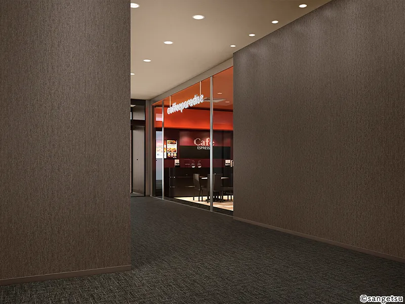 Giấy Dán Tường ST-14 – CONCRETE (Glass Fiber Wall) (phối cảnh 1)