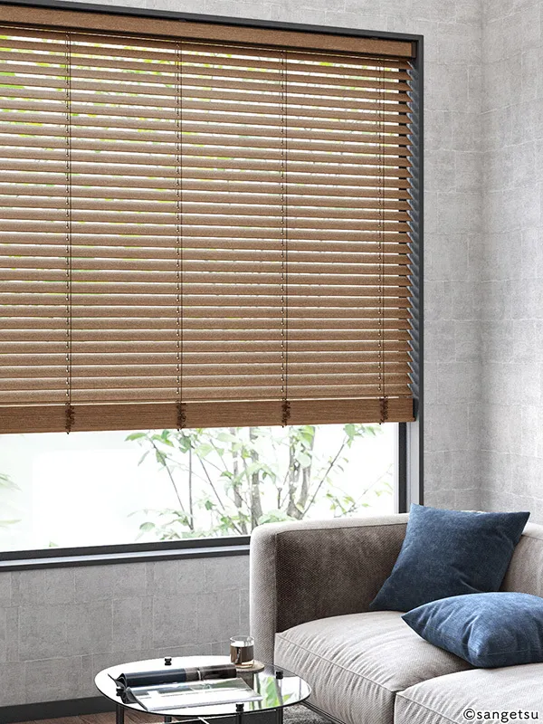 Rèm Cửa WB109 – Light Wood (Mành Cuốn & Rèm Sáo (RB Collection) Vol.1)