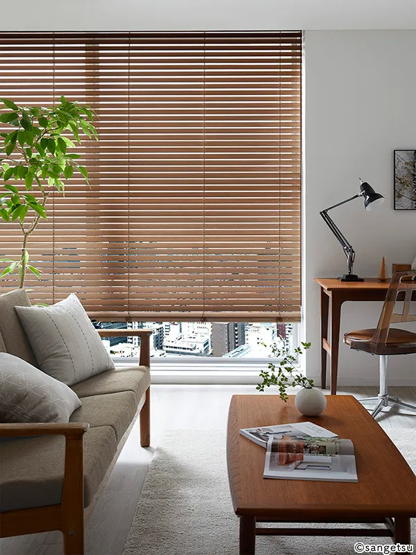 Rèm Cửa WB116 – Light Wood FR (Mành Cuốn & Rèm Sáo (RB Collection) Vol.1)