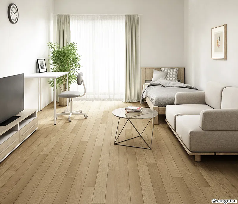 Sàn & Thảm WD-2038-N – 2023-2026 Floor Tile (phối cảnh 1)